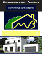 Mobile Screenshot of maisons-mvb.com